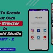How To Create Your Own Web Browser Using Android Studio Java Part 2