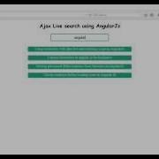 Live Search Using Custom Filter In Angular Js