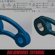 Solidworks 3D Practice Drawing Exercise 12 Simple Tutorial For Beginners
