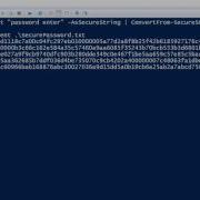 Powershell Storing Secure Passwords With Secure Strings PSCredential