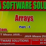 Core Java Arrays Part 1 By Ratan