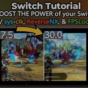 BOOST THE POWER Of Your Switch With Sys Clk ReverseNX FPSLocker Switch Tutorial