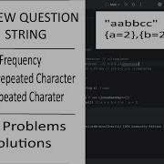6 Java Program To Count Frequency Of Each Character In A String String Interview Question
