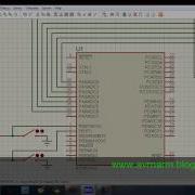 AVR Interfacing Switch And Seven Segment Display With ATmega16 32