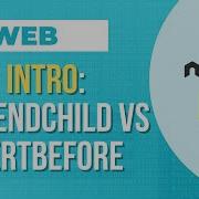 JS WEB An Introduction To Document Object Model DOM Using InsertBefore And AppendChild Methods