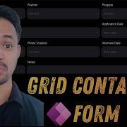 Power Apps Custom Form Design Tutorial Grid Container Patch Modern Controls