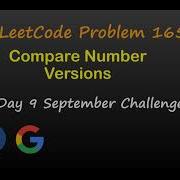 Compare Version Numbers September LeetCode Challenge Day 9