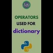 Operators Used For Dictionary In Python Telugu Pythonshorts Pythonmcq Pythonprogram Coding