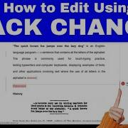 How To Edit A Word Document Using TRACK CHANGES For Beginners