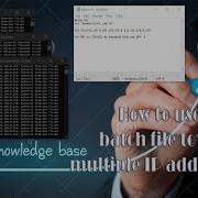 How To Use A Batch File To Ping Multiple IP Adresses Ping Command Script