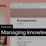 Managing Knowledge