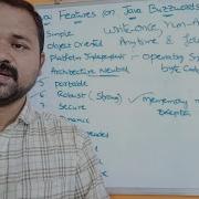 JAVA BUZZWORDS FEATURES JAVA PROGRAMMING