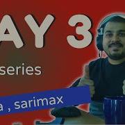 День 3 прямых трансляций ARIMA SARIMAX сессия на Fbprophet