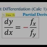 A Different Way To Do Implicit Differentiation Using Partial Derivatives