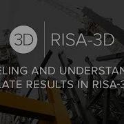 Modeling And Understanding Plate Results In RISA 3D