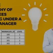 Data Analyst SQL Interview Question Find The Hierarchy Of Employees Under A Given Manager