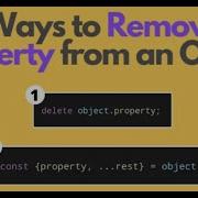 How To Delete Object Properties Using Delete And Rest Operator