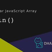 Tutorial JavaScript Belajar Javascript Array Join