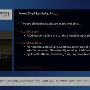 PowerShell 2019 Unleash Your PowerShell With AWS Lambda And Serverless Computing By Andrew Pearce