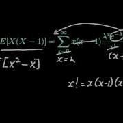 The Poisson Distribution Mathematically Deriving The Mean And Variance