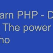 Learn Php Day 2 The Power Of Echo
