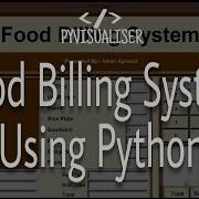 Food Billing System Using Python For Resteraunts GUI Tkinter Python Projects