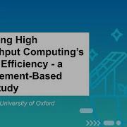 Improving High Throughput Computing S Energy Efficiency A Measurement Based Case Study