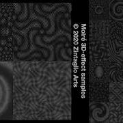 3D Moiré Samples