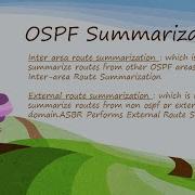 OSPF Summarization
