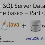 Java SQL Server Database Console App Basics Part 01