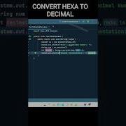 Hex To Decimal In Java Beginner Friendly Short Java Numbers Decimal Programming Coding Viral