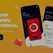 UI App Design Tutorial File Manager Figma Design