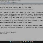 45 Error Page Attribute In Page Directive Tag Of JSP JSP Tutorial 2024 10 17 18 01 03