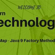 Map Java 9 Factory Method IDE
