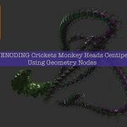 LIVENODING Blenderian Pipe Snakes Using Geometry Nodes