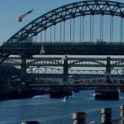 Newcastle Snow Walk Sun Football City Centre Quayside England 4K