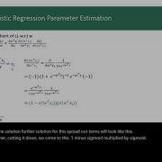 Binary Classification Logistic Regression