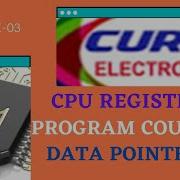 CPU Registers DPTR And Program Counter