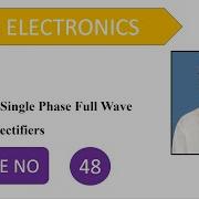 Problems On Single Phase Full Wave Controlled Rectifiers Power Electronics Lecture 48