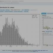 StatKey Sampling Distribution