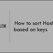 How To Sort HashMap Based On Keys In Java