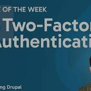 Модуль Drupal двухфакторная аутентификация