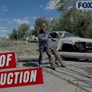 Репортаж FOX Weather с места событий в Индиане после разрушительного торнадо
