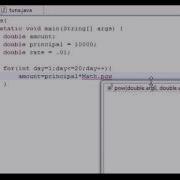 Java Programming Tutorial 23 Compound Interest Program
