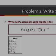ECPE 170 University Of The Pacific Lecturette 2 MIPS Arithmetic And Branching