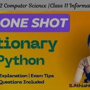 Python Revision Tour 2 Class 12 Tamil Dictionary In Python Class 11 Tamil Introduction To Python