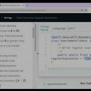Valid Username Regular Expression HackerRank