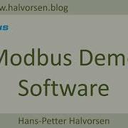 Modbus Demo Software