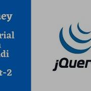 Basic Syntax Of JQuery Jquery Tutorial For Beginners In Hindi Part 2