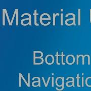 Material UI Bottom Navigation